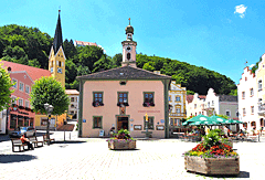 Burg Prunn auf einer Felsnadel